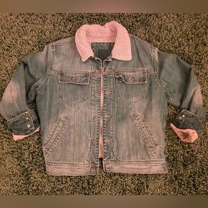 Vintage 1970’s Old Navy Fleece Jean Jacket